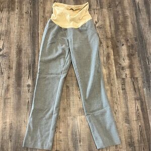 Motherhood Gray Maternity Pants, Small